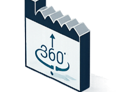 Lifting arm for tight space applications